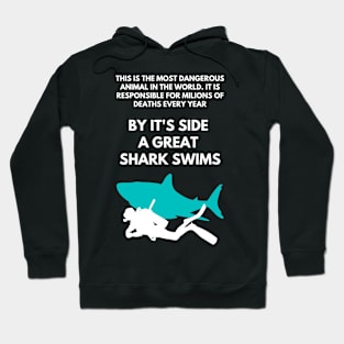 Best Funny Scuba Diving Themed Gift Idea Hoodie